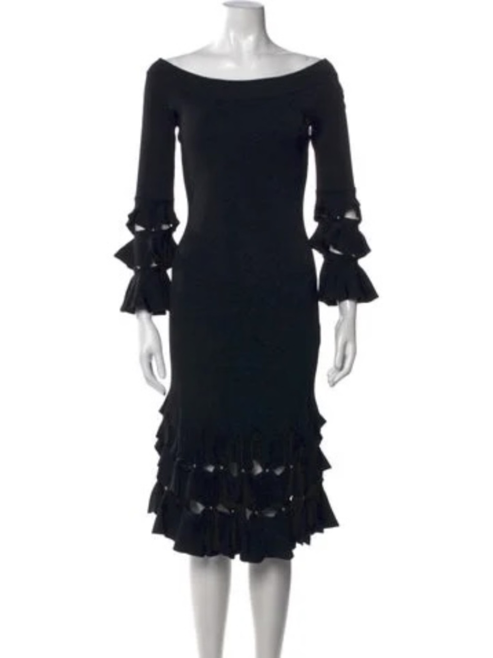 Jonathan Simkhai Off-The-Shoulder LBD